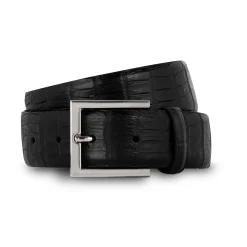 Ceinture cuir façon crocodile*LodinG Fashion