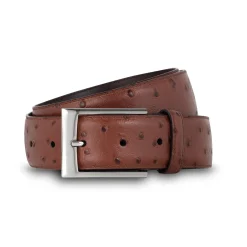 Ceinture homme en cuir façon autruche*LodinG Clearance