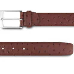Ceinture homme en cuir façon autruche*LodinG Clearance