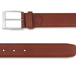Ceinture homme en cuir grainé gold*LodinG Clearance