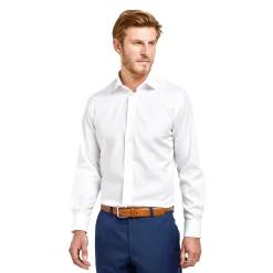 Chemise droite he sans repassage 100% coton*LodinG Cheap