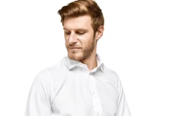 Chemise droite he sans repassage 100% coton*LodinG Cheap