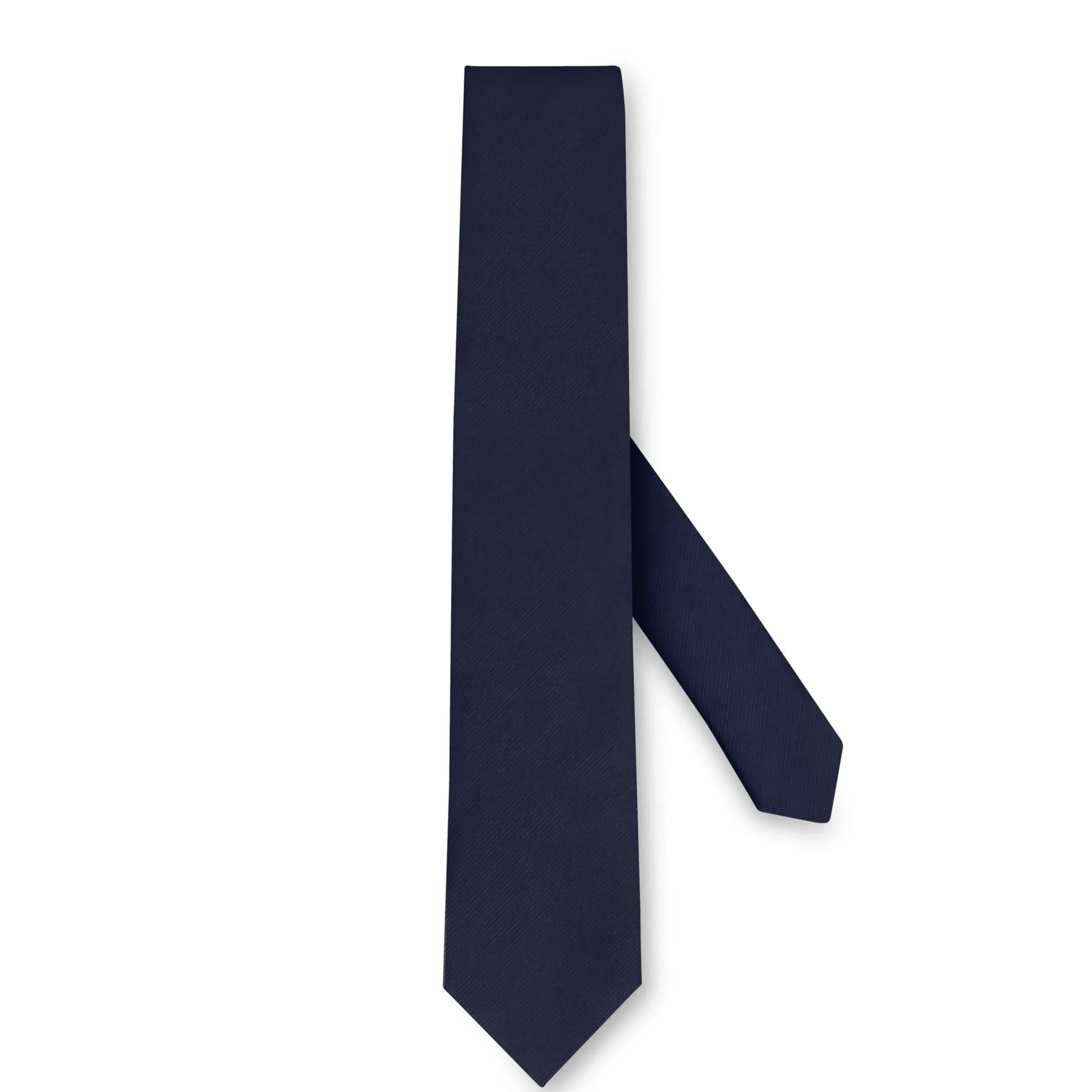Cravate en pure soie en twill bleu*LodinG Cheap