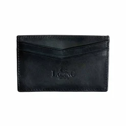 Porte-carte en cuir bleu*LodinG New