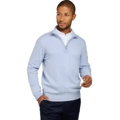 Pull col zip laine Mérinos et cachemire*LodinG Cheap
